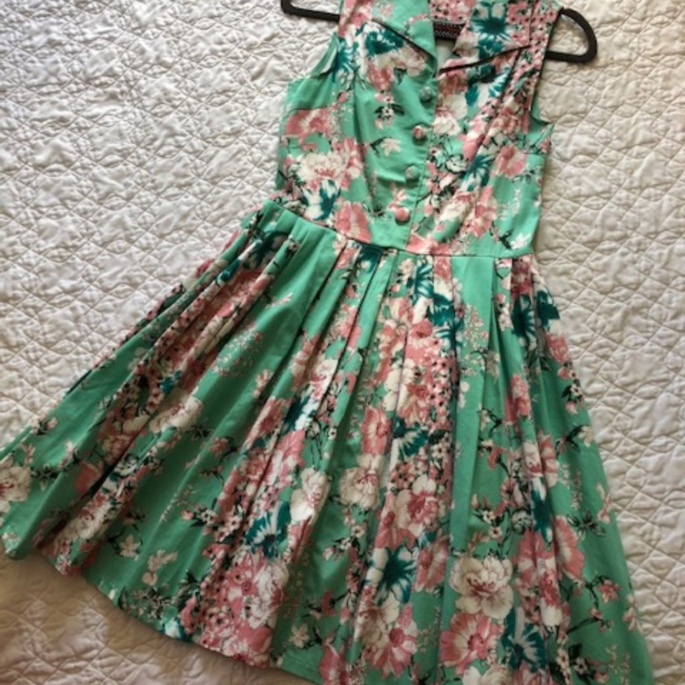 Voodoo Vixen 'Betty Kitchen' Style Dress - Sz S